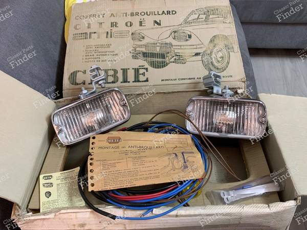 Cibié Nebelscheinwerferset für Citroen Ami 6 - CITROËN Ami 6 / Dynam - 12-85-18- 0