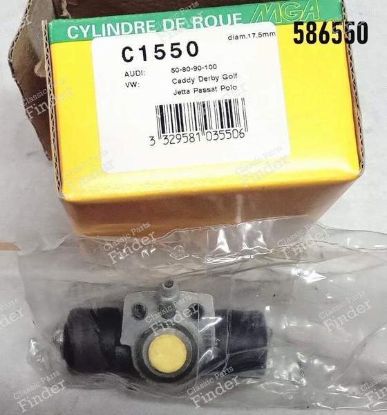 M G A K586550 Rear brake kit Audi 80 1,6 GLE, quattro 1,8S E, 90 2,0, 100 1,6 L5, VW Passat, Santana - AUDI 80/90 (B3/B4) - 586550- 2