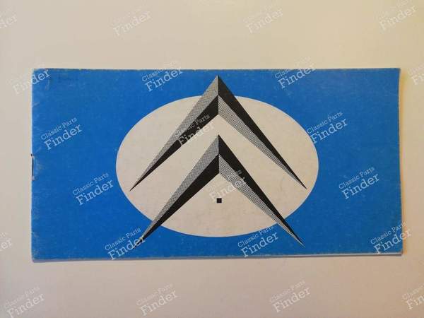 Rare DS/ID 19 sales brochure - CITROËN DS / ID - AC 10067.8.62- 0