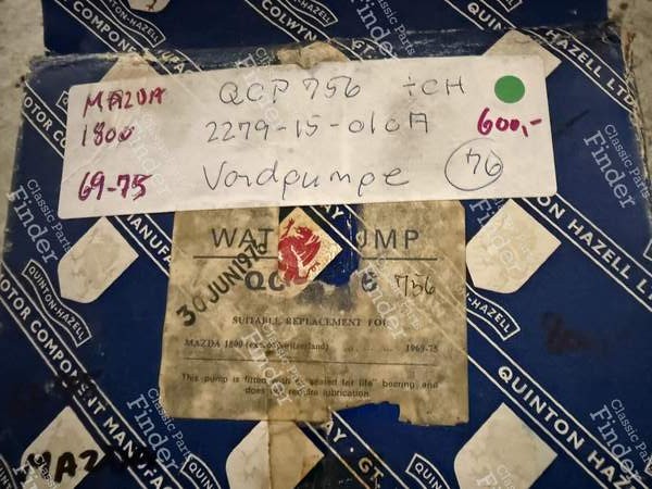 Pompe à eau - MAZDA 626 / Capella (CB2) - QCP 756 / 171530- 3