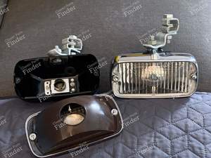 Pair of Cibié fog lights - PEUGEOT 404 - 12-85-18- thumb-2