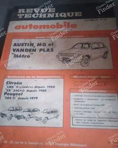 Revue Technique Automobile (RTA) für AUSTIN Metro