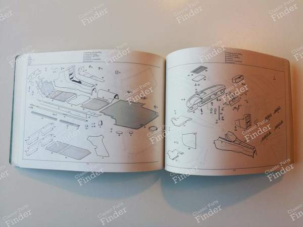 Spare parts manual - 'Catalog C' 1970 - MERCEDES BENZ /8 (W114 / W115) - 12178 / 50000-10.70 WK- 9