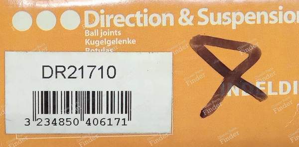 Left or right-hand steering tie-rod - RENAULT Mégane - DR21710- 4