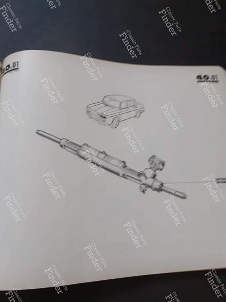 Catalogue de pièces détachées - RENAULT 8 / 10 (R8 / R10) - PR700- 2