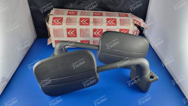 Genuine pair of grey exterior mirrors - CITROËN Visa / C15 - 96029034YB- 1