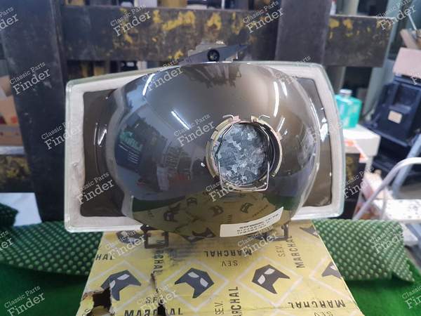 Right-hand headlight optics - PEUGEOT 504 - 61246503 / 129594 / 60- 2