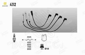 Ignition wire harness - OPEL Corsa (A) - PT316- thumb-1