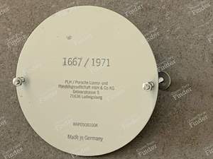 Rear grille badge - PORSCHE 911 (964) - WAP0508100K- thumb-1