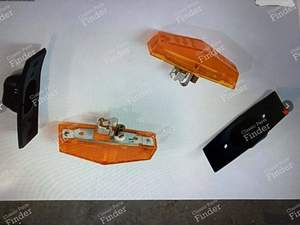 2 vordere Kotflügelscheinwerfer Modell "Export" Renault 8 , R 10 - RENAULT 8 / 10 (R8 / R10) - 4126- thumb-1