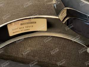 Chrome bezels for ball headlights - ALPINE A110 - 614 12513- thumb-2