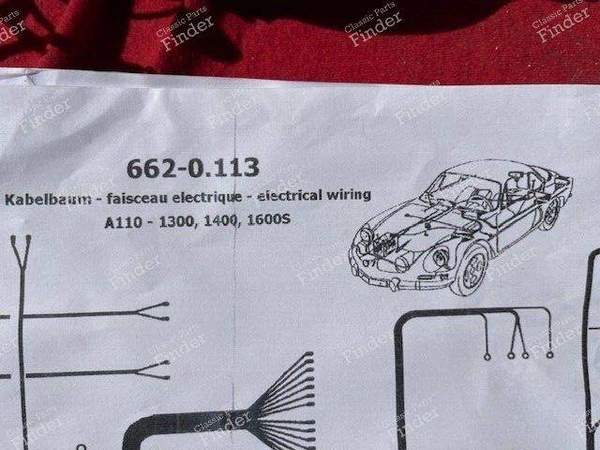 Faisceau électrique neuf ALPINE A110 1100 1300 1600S - ALPINE A110 - 4