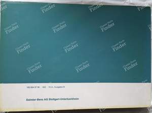 Maintenance manual - MERCEDES BENZ 600 (W100) - 1005840796- thumb-1