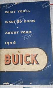 Various logbooks - 1946 to 1948 - BUICK Roadmaster