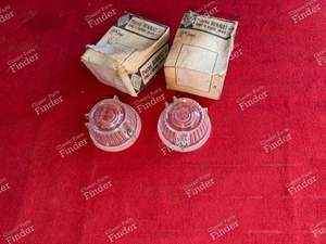 Paire de cabochons de clignotant - RENAULT 4 / 3 / F (R4) - 6727 / 51105- thumb-2