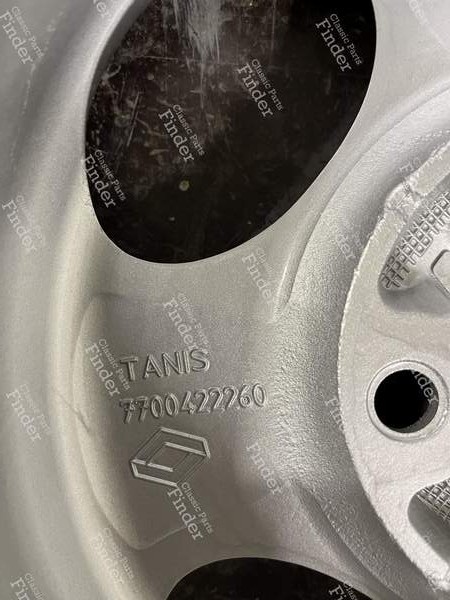 13-Zoll-Aluminiumfelgen - RENAULT Twingo I - 7700422260 / 7701410283- 5