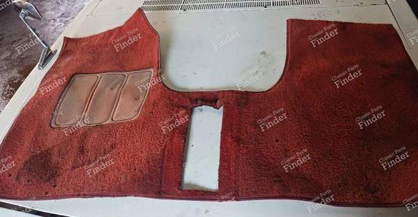 Red front carpet - RENAULT 5 / 7 (R5 / Siete) - 0