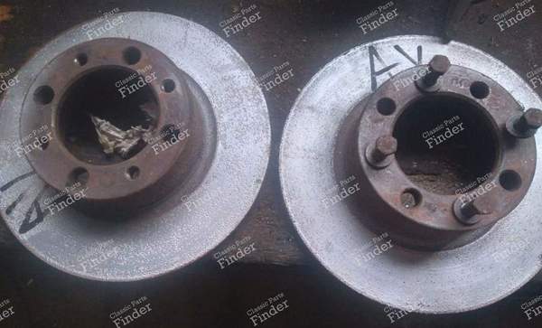 Brake discs for Matra Bagheera - MATRA-SIMCA-TALBOT Bagheera - 0
