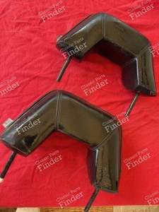 Paire d'appuie tête cuir noir - CX GTI pour CITROËN CX