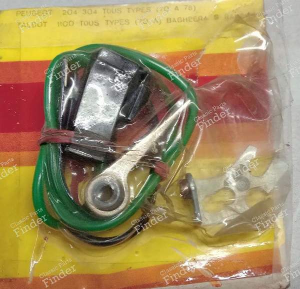 Ducellier D331 flat-head screws - Peugot 204, 304, Simca 1100, Bagheera... - PEUGEOT 204 - sans- 1