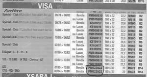 Kit freins arrière Visa Gti, 17D/RD/TRD - CITROËN Visa / C15 - 554526- thumb-4