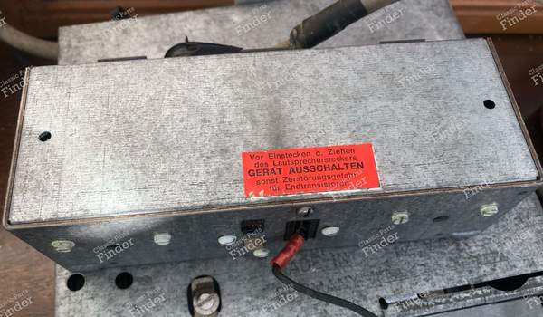 Radio Becker Mexico Cassette & Amplifier - MERCEDES BENZ /8 (W114 / W115) - M100162- 4