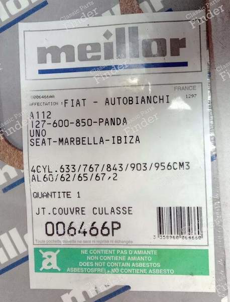 Rocker cover gasket - FIAT 127 / 147 / Fiorino - 006466P- 1