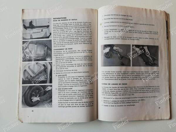 Wartungshandbuch - OPEL Rekord (C) / Commodore (A) - 8938247-16-6-68- 5