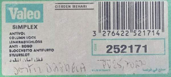Contactor - CITROËN Méhari - 252171- 3