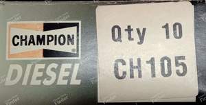 Glow plug - NISSAN Bluebird (U11) - CH105- thumb-1