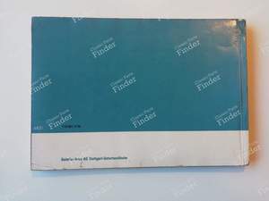 Pflegeanleitung 190 D - MERCEDES BENZ W110 - 1105841296- thumb-9