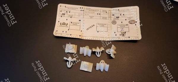 Zierleisten- / Leistenclips - AUDI 100 (C1) - 803-807-249- 1