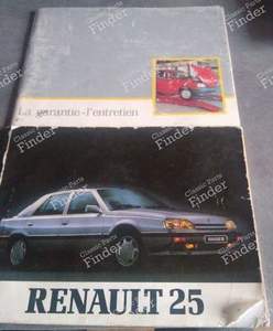 User manual - Phase 2 for RENAULT 25 (R25)