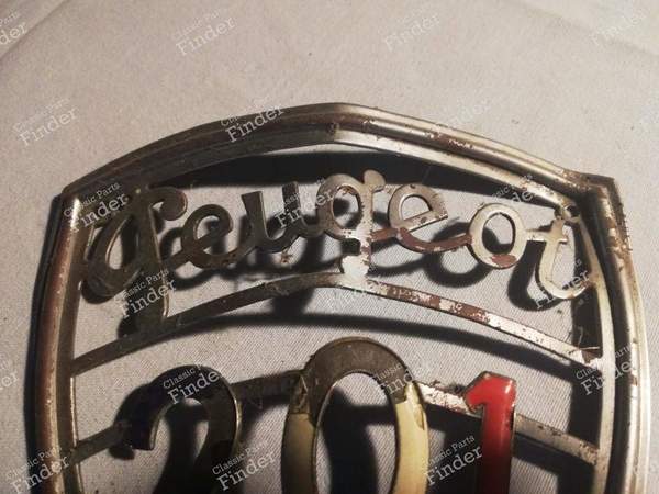 Aufnäher des Kühlergrills - PEUGEOT 201 - 1