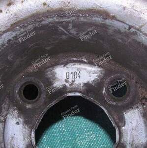 4 steel rims - RENAULT 9 / Alliance / Broadway / 11 / Encore (R9 / R11) - 9345- thumb-1