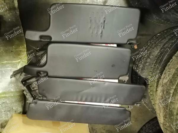4 schwarze Sonnenblenden für Serie 1 - CITROËN CX - 0