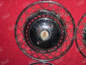 Set of 4 Chapron hubcaps - CITROËN DS / ID - thumb-5