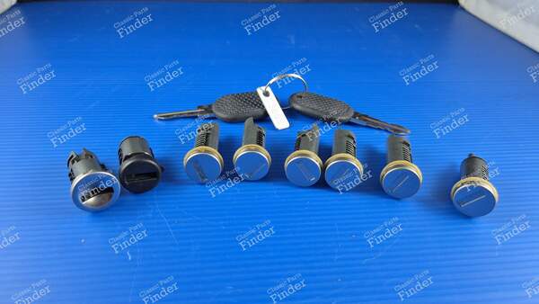 Complete 8-piece lock cylinder set with 2 keys - CITROËN Jumper - 4162T6- 2