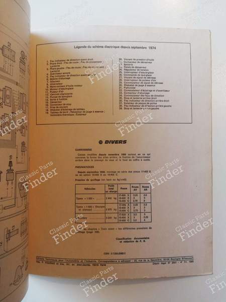 RTA Citroën 'H' 'HZ' 'HY' - CITROËN Type H - 0153-906X- 8