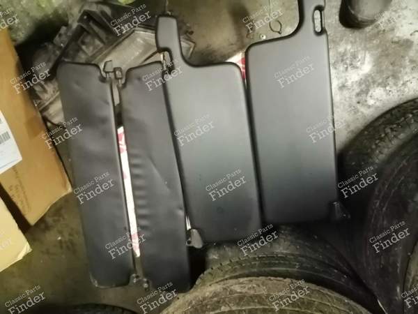 4 schwarze Sonnenblenden für Serie 1 - CITROËN CX - 1