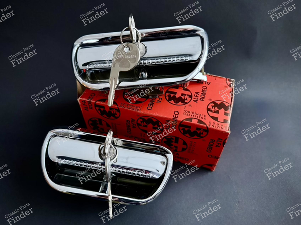 Door lock assembly - 2 pcs - ALFA ROMEO Giulia Sprint GT / GTV / GTC / GTA (105/115 Coupés) 