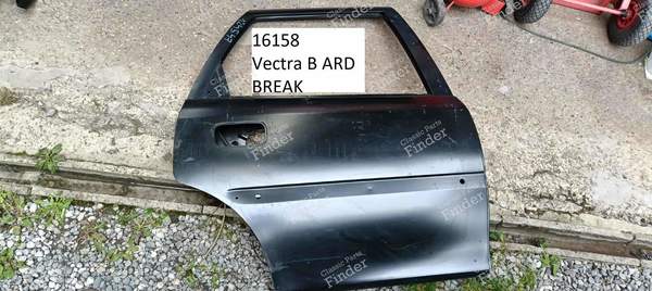 Right rear door for station wagon - OPEL Vectra (B) - 124547- 0