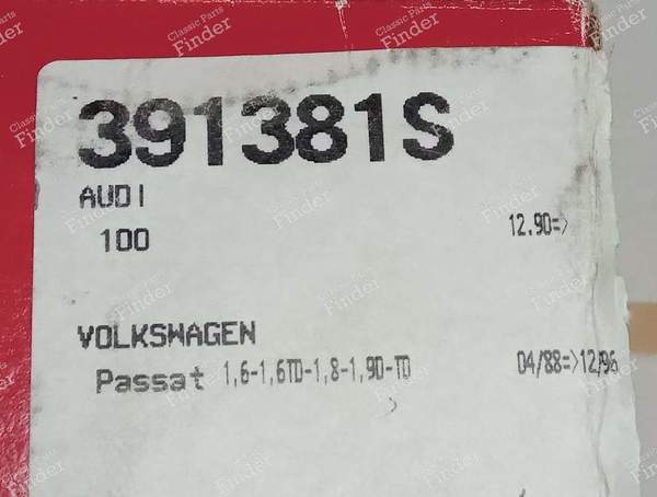 S T O P 391381S Kit freins arrière Audi 100 2,0 2,0E 2,4D, VW Passat III, Caddy - AUDI 100/A6 (C4) - 391381S- 3