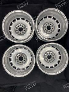 Original 'Gullideckel' Leichtmetallfelgen 6.5Jx15 ET49 - MERCEDES BENZ E (W124) - 1244001802- thumb-6