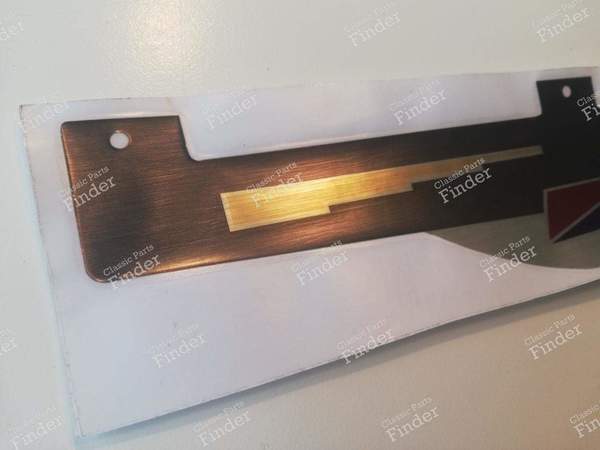 Décalcomanie commande de ventilation DS et ID - 1969 - CITROËN DS / ID - 1