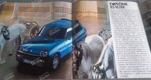 Publicité d'époque de Renault 5 Super Campus - RENAULT 5 / 7 (R5 / Siete) - 13 138 05- thumb-1