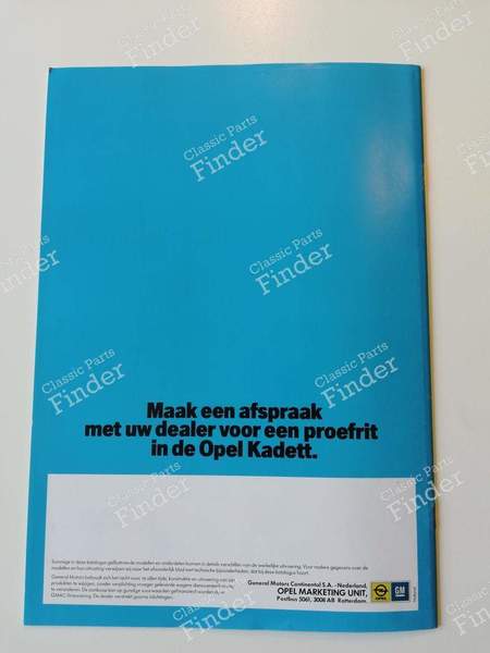 Advertising brochure - OPEL Kadett (D) - 9
