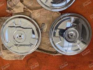 Set of three hubcaps - RENAULT 16 (R16) - 0996072300- thumb-3