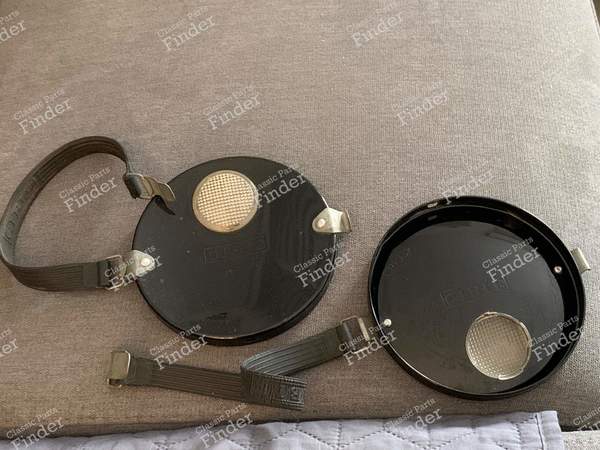 Black metal Cibié covers for 'Oscars'. - ALPINE A110 - 1