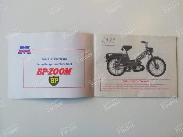 Gebrauchsanweisung - MOTOBECANE MBK 51 - 1